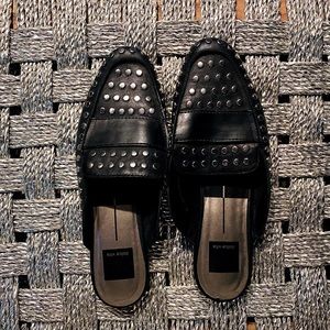 Dolce Vita Studded Loafer Mules, Womens Size 6.5